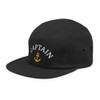 Hogue WS LLC Captain Hat (Embroidered Five Panel Cap) Yacht