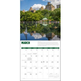 Central Park Conservancy Wall Calendar 2026, Monthly January–December 12" x 12"