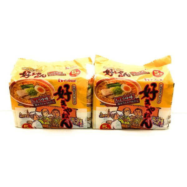 House Naniwa Chinese Soba Lover Yanen, Pack of 5 Meals x 2