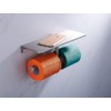 Sanliv Toilet Paper Holder,Brushed Nickel Double Toilet Paper Roll Holder