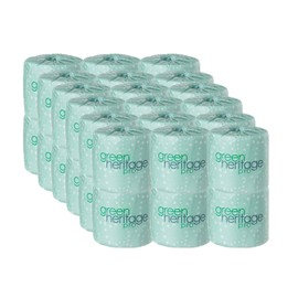 Green Heritage, 2-Ply Toilet Paper, 500 Sheets per Roll, 36 Rolls