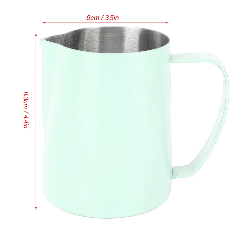 480ML Coffee Frothing Cup 304 Stainless Steel Milk Frother Jug