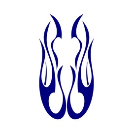 StickerChef Hood Decals Flames Graphics Stickers Auto Truck Car HH28