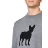 Mr. Turk Men's Crewneck Pullover, Heather Grey