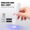 Memovan - Lámpara de uñas LED de mano para uñas