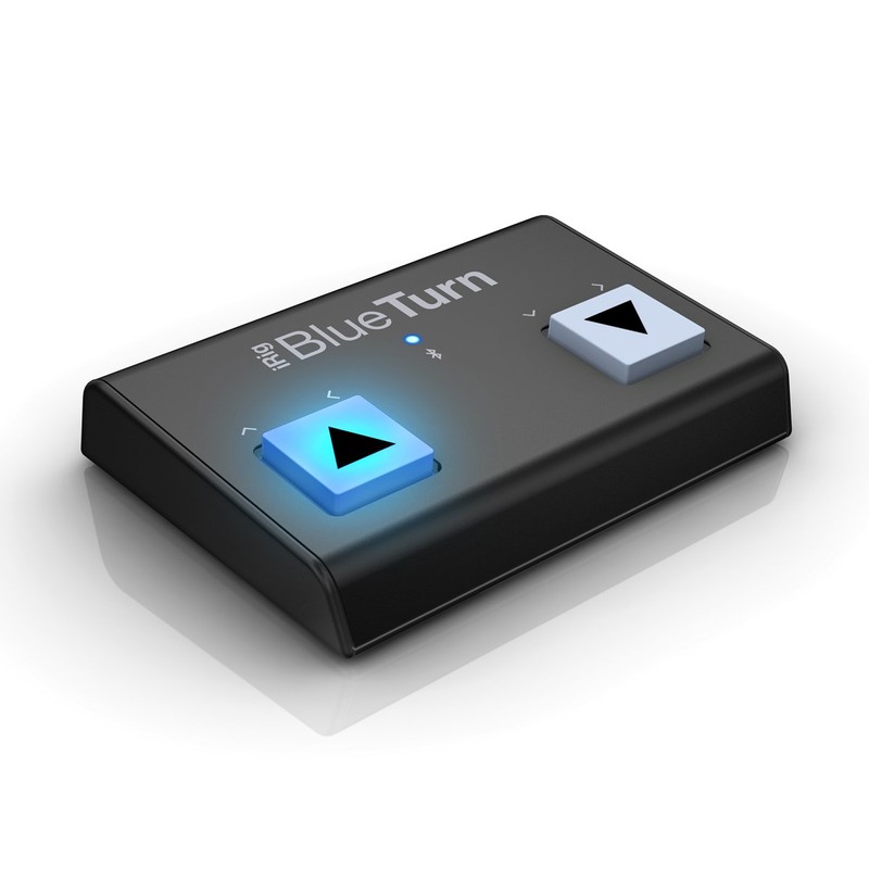 IK Multimedia iRig BlueTurn Bluetooth Foot Switch Pedal IKM-OT-00057c