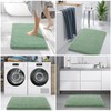 Yimobra Luxury Fluffy Bathroom Rugs, Super Elastic Soft Thick Plush