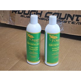 J Organic solutions x2 Growth-Plus Hydrating Shampoo With Aloe Vera & Green Tea Extract