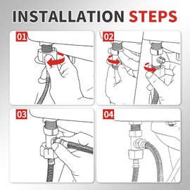 Bidet T Adapter, Limcox Bidet T Adapter for Bidet for Metal Sit Bath Valve (7/8” x 7/8” x 3/8”) 3 way T Connector Bidet Attachment for Toilet