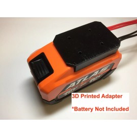 Terrafirma Adapter for Atlas 40v or 80v compatible power connector 12gauge wires mountable