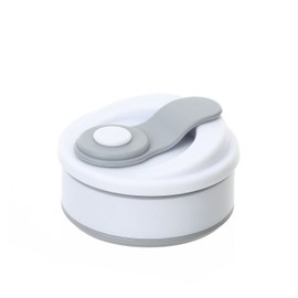 YBM Home Silicone Collapsible Travel Cup with Lid - Unbreakable Silicone Folding Cup Drinkware for Camping and Travel, 12161vc-1