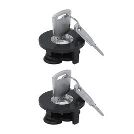 thirei Pack of 2 Lockable Sockets, Socket Lock, Prevents Power Theft and Accidental Touch, for European Sockets