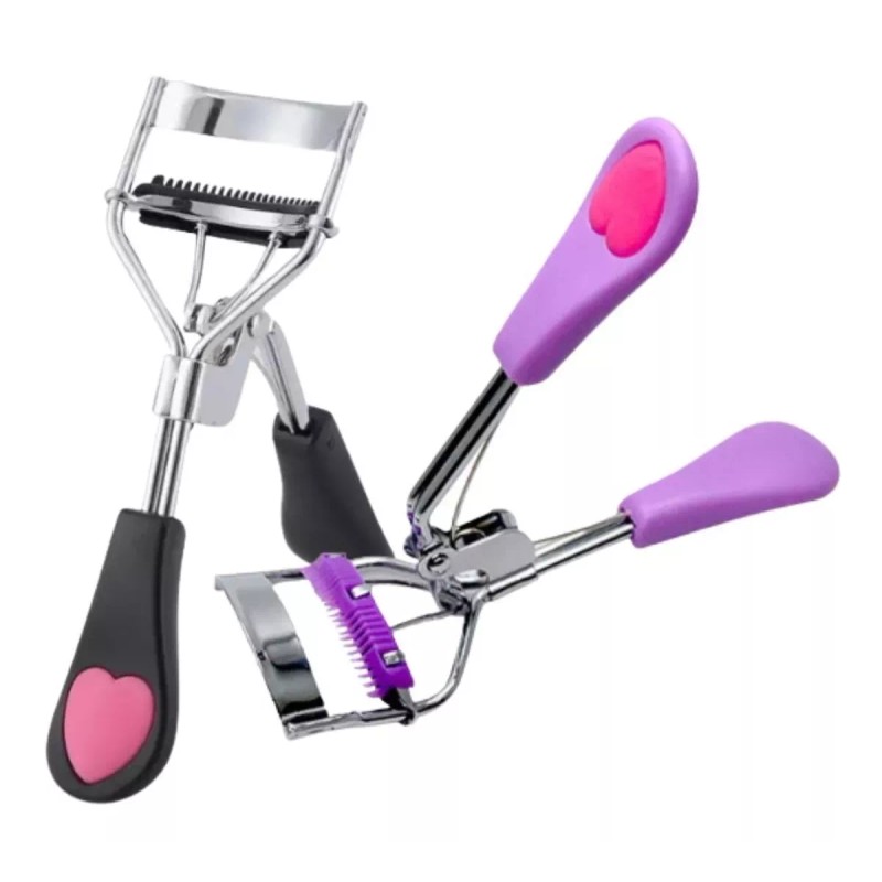 Rizador de pestañas Enchinador Rizador De Pestañas Con Cepillo Separador