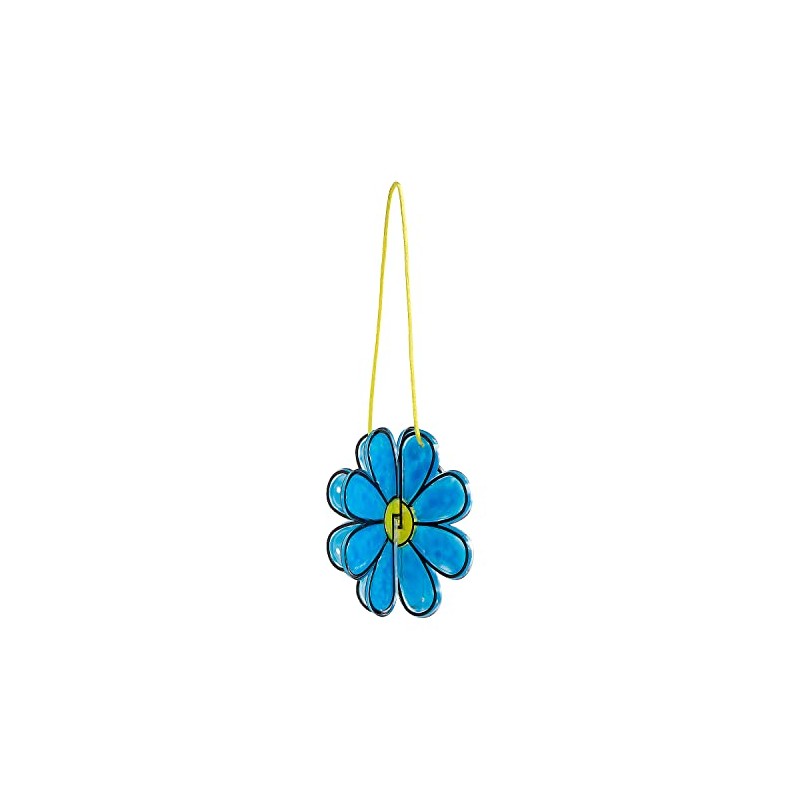 3D Flower Suncatchers - 6 Pieces