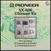 Pioneer SX-636 Receiver Ultimate Upgrade Kit Genuine Parts Restoration