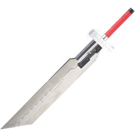 Sword Valley Buster Sword - Cloud Strife Steel Knife - 51.8 Inches/130cm - Detachable Blade Combination - Hand Forged Stainless Steel Blade - Cosplay Prop Anime Sword - Perfect Collectibles