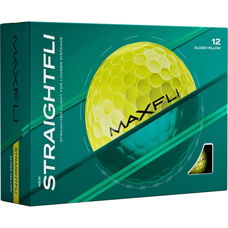 Maxfli 2025 StraightFli Golf Balls - 36 Pack (3 Dozen)