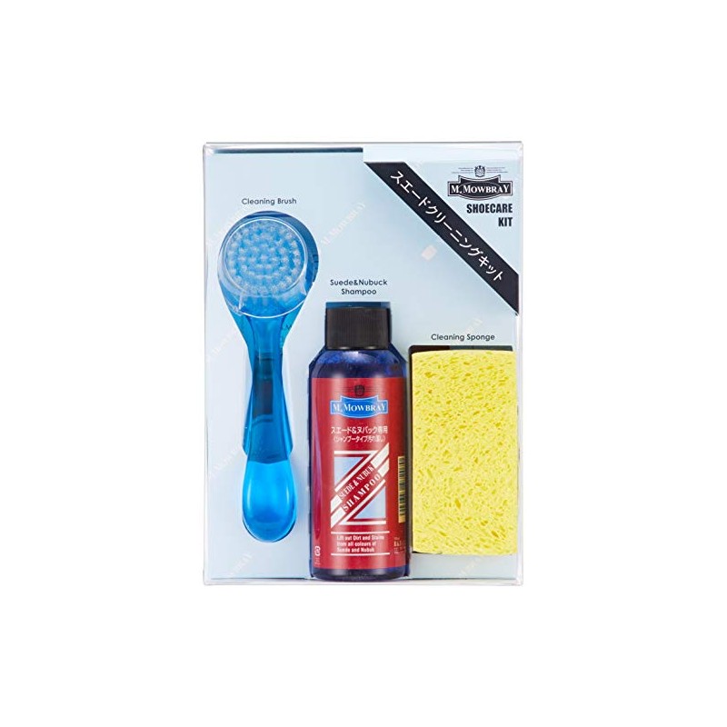 [M.Mowbray] Suede Shoe Water Washing Kit Suede Cleaning Kit, colorless