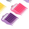 10 Sizes Hair Clipper Combs Guides Professional Colorful Number Coded