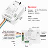DieseRC Wireless AC Motor Remote Control Switch, AC 240V 230V