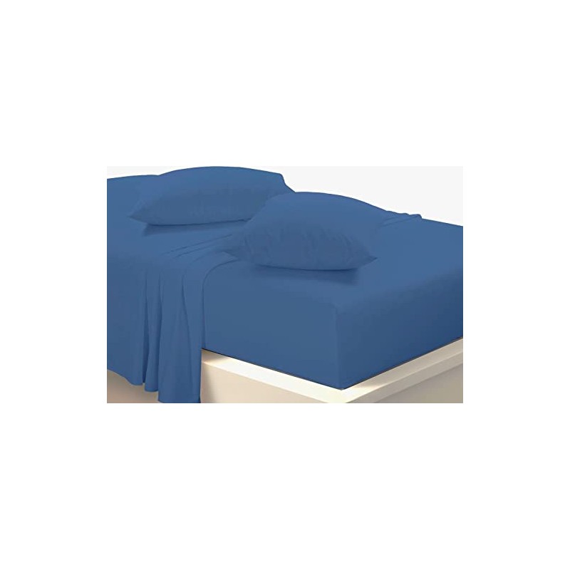 Percale Bunk Bed Fitted Sheet 2ft 6" (76cmx190cm) Caravan Campervan