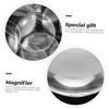 Gatuida 20pcs Leather Magnifier Wallet Size Magnifier Magnifying Lens Bulk