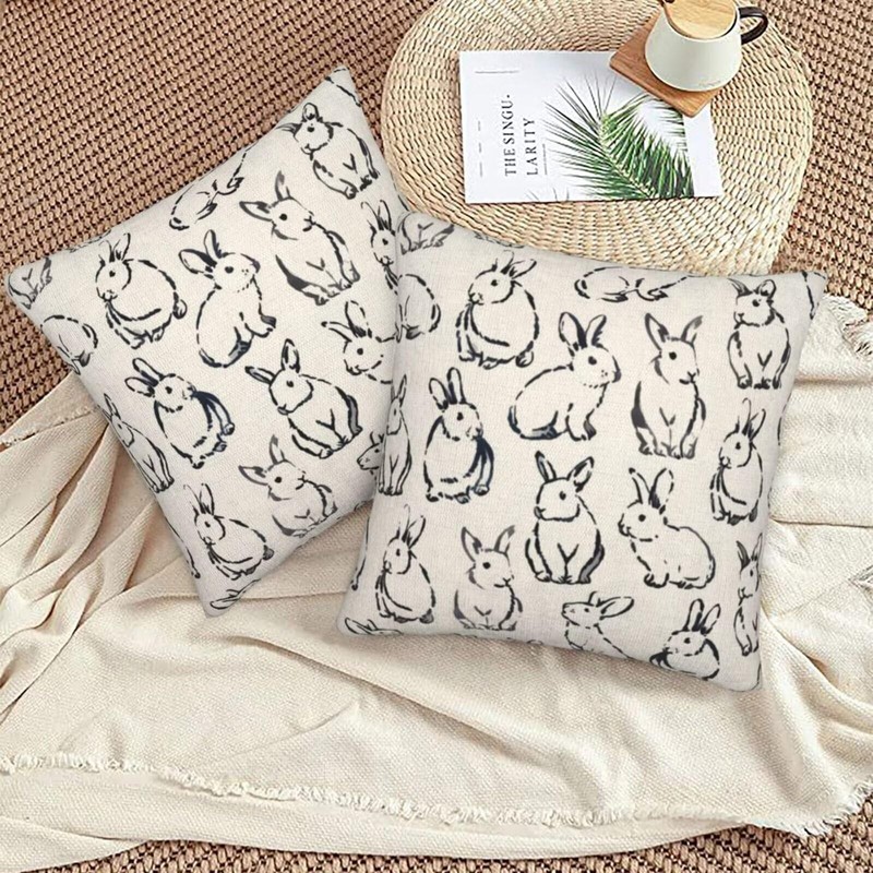 Sunshineyan Easter Pillow Covers 18 x 18 Inch Set of