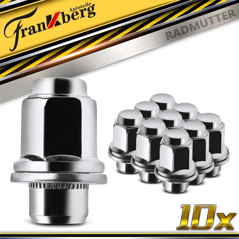 Frankberg 10 x Wheel Nuts Compatible with C4 LS NX