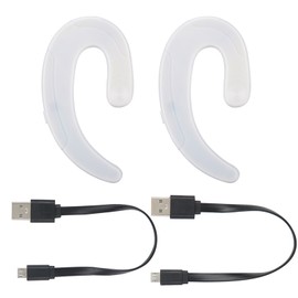 HBQQ25C Handsfree Bluetooth Waterproof Wireless Sport Headset with Mic White