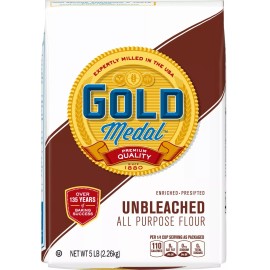 Gold Medal Unbleached All Purpose Flour 5 Lb Enriched