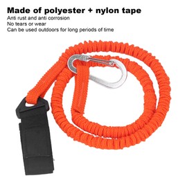 SUNGOOYUE Kayak Paddle Lead, Professional Stretchy Kayak Paddle Lanyard with Polyester Nylon Straps for Kayaking, Fishing, Boating