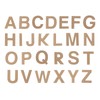 Keychain Templates DIY Transparent Acrylic LetterShape Craft Tools with Protective