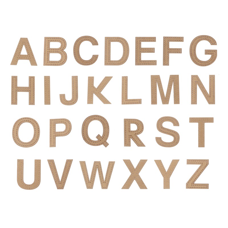 Keychain Templates DIY Transparent Acrylic LetterShape Craft Tools with Protective