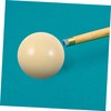 Mipcase 4pcs White Billiard Cue Balls for Beginners Durable Pool