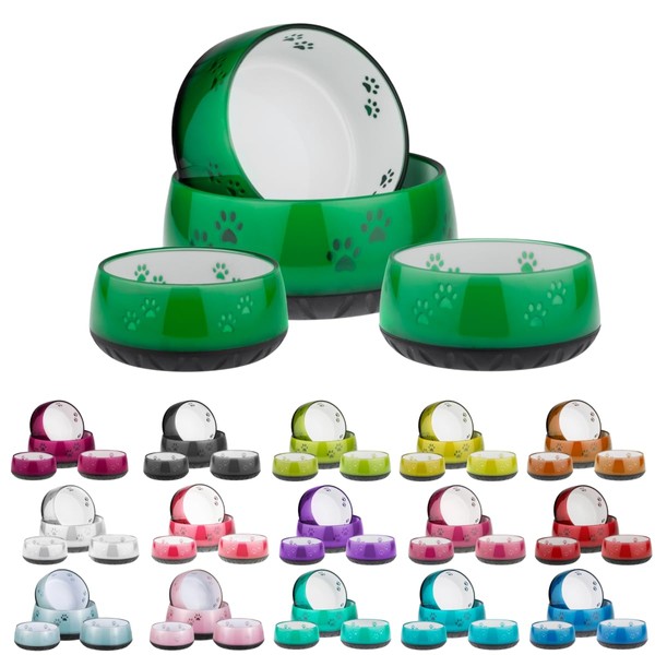Ehaso Dog Bowl with Paws - Feeding and Drinking Bowl