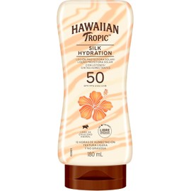 Hawaiian Tropic Silk Protector Solar 50 FPS Loción de 180ml