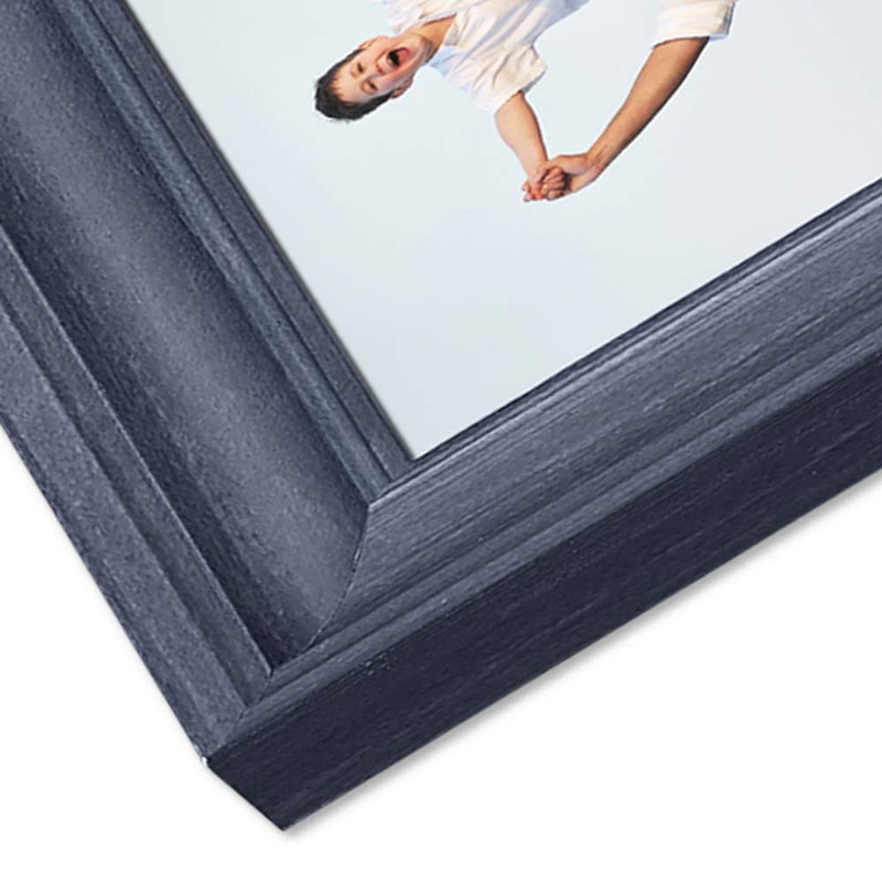 LaVie Home 11x14 Picture Frames (1 Pack, Blue) Rustic Photo