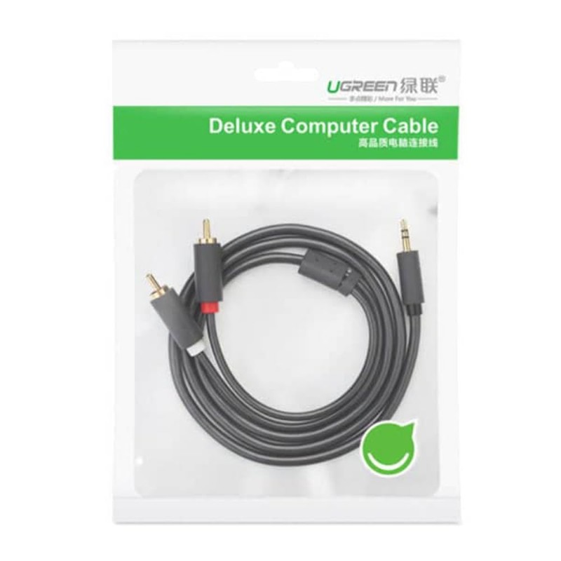 UGREEN 3.5mm Male to 2RCA Male Cable 5M (10513)