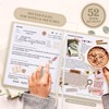 Lanpn Reading Book Journal for Book Lovers Readers, 9.3" x