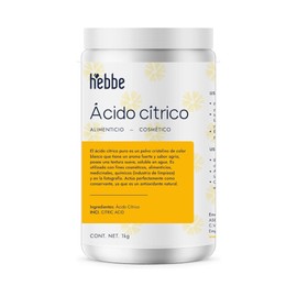 Ácido Cítrico 1 kg | Ajusta pH en Cosmética | Exfoliante Suave Antimanchas | Quelante Antioxidante | Piel Más Lisa