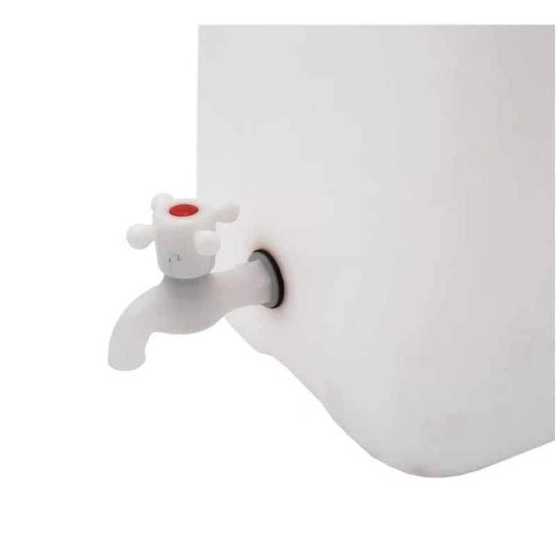 Water Storage Container, 30L Capacity, Plastic Tap, 52 x 28.5