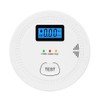 Smoke Detector and Carbon Monoxide Detector Combo with LED Indicators,