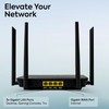 pcWRT PW-AX1800 WiFi 6 Router Long Range with VLAN Support,