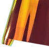 Laser Mirror Wool Base Leather Material Holographic Mirror PU Artificial