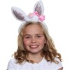Making Believe Girls Pink & White Sequin Hoppy Easter Bunny
