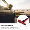 2pcs Red Car Door Lock Pin Door Fitting Modified Component