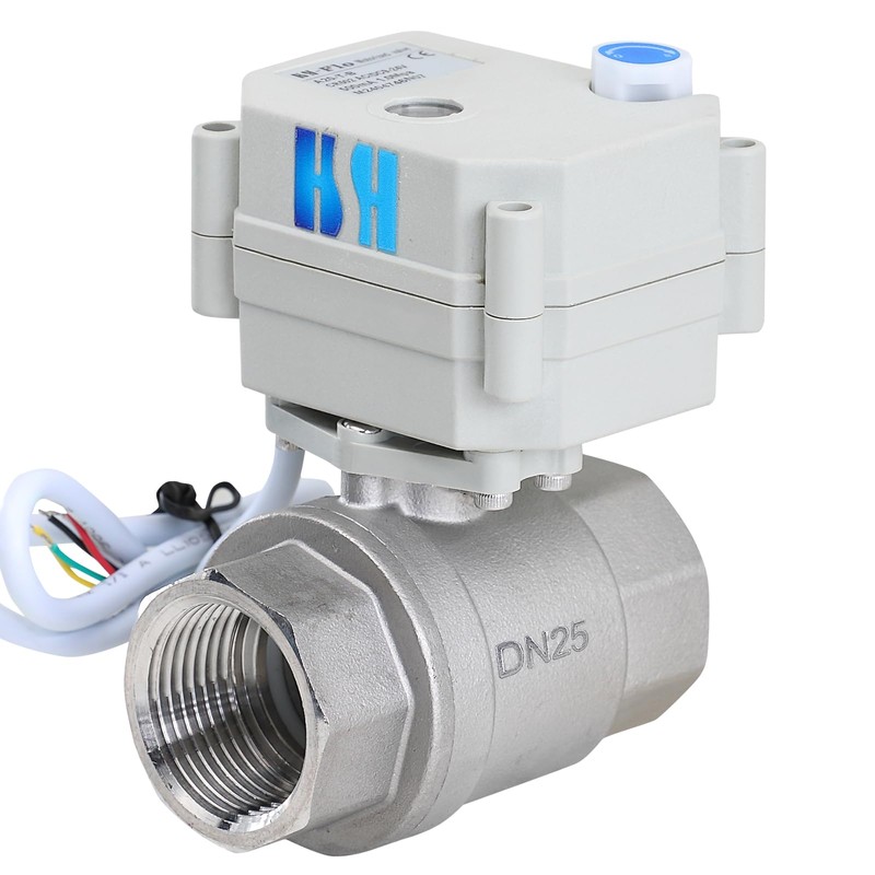 HSH-Flo 1 inch NPT 2 Way 12VDC 9-24VAC/DC Stainless Steel