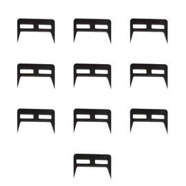 B Baosity 10 Pieces Pinch Dogs Woodworking,Wood Clamps,Assembly Clamping Tools Carpenter Nails Square Back Tapered Legs for Woodworking