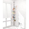 ROOMATIC Shower Caddy, Adjustable Shower Shelf- D