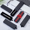 BENECREAT 16Pcs Black Pen Gift Box, Empty Drawer Cardboard Case